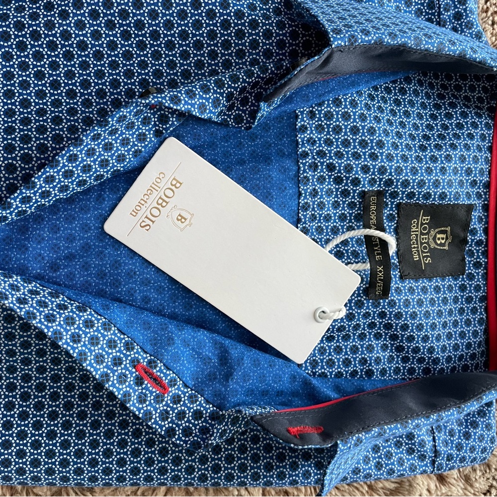 BOBOIS Collection, blue T-shirt , European Style.. - Picture 2 of 5